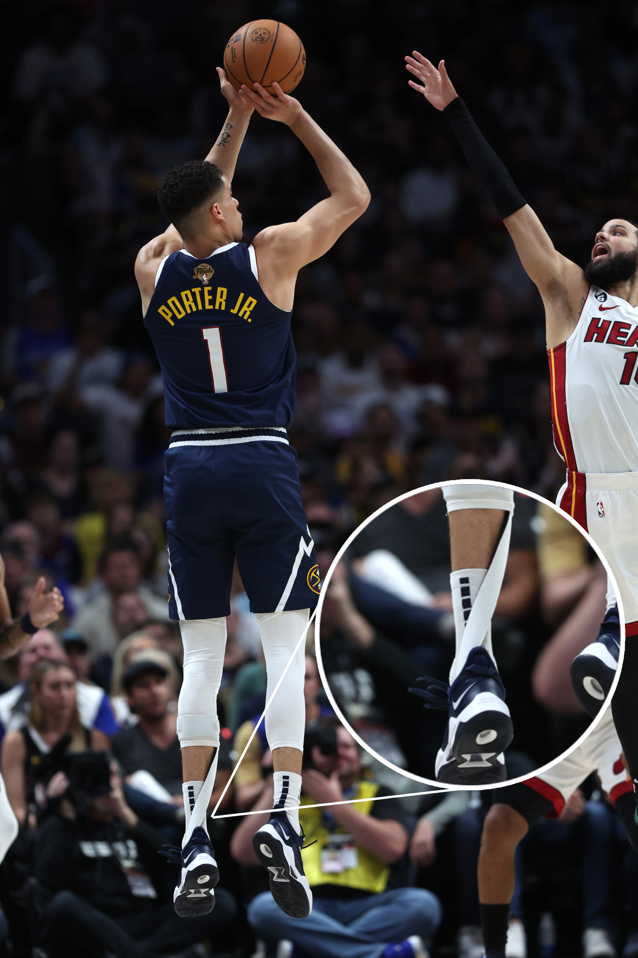 Michael Porter Jr. fuera de foco